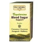 Only Natural Kosher Blood Sugar Support 60 Veggie Capsules