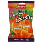 Lieber’s Kosher Sugar-Free Candies Orange  Flavored - Passover 20 Candies