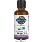 Garden of Life Kosher Organic Essential Oil Lavender  1 fl oz
