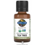 Garden of Life Kosher Organic Essential Oils Tea Tree 0.5 fl oz