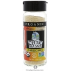 Selina Naturally Kosher Organic Galic Sea Salt 6 Pack 2.4 Oz