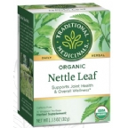 Traditional Medicinals Kosher Organic Herbal Nettle Leaf Caffeine Free 6 Pack 16 Tea Bags