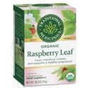 Traditional Medicinals Kosher Organic Herbal Raspberry Leaf Caffeine Free 16 Tea Bags