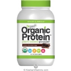 Orgain Kosher Organic Protein Plant Based Powder Creamy Chocolate Fudge 2.03 LB