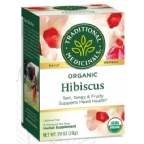 Traditional Medicinals Kosher Organic Tea - Hibiscus 6 Pack 16 Tea bags