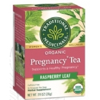 Traditional Medicinals Kosher Organic Women’s Pregnancy Tea Caffeine Free 6 Pack 16 Tea Bags