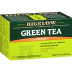 Bigelow Kosher Green Tea with Peach 20 Tea Bag