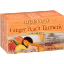 Bigelow Kosher Ginger Peach Turmeric Herbal Tea 18 Tea Bags