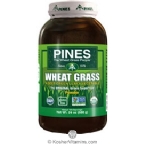 Pines Kosher Organic Wheat Grass Powder 24 OZ