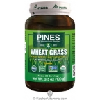 Pines Kosher Organic Wheat Grass Powder 3.5 OZ