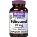 Bluebonnet Kosher Policosanol 20 mg  60 Vegetable Capsules