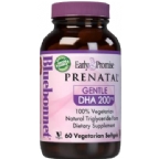 Bluebonnet Early Promise Prenatal Gentle DHA 200 Mg Vegetarian Suitable Not Certified Kosher  60 Vegetarian Softgels