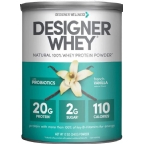 Designer Wellness Kosher Protein Powder French Vanilla Dairy 12 OZ