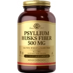 Solgar Kosher Psyllium Husks Fiber 500 Mg 200 Vegetable Capsules