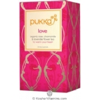 Pukka Kosher Organic Love Tea 6 Pack 20 Sachets