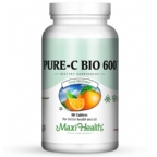 Maxi Health Kosher Pure-C-Bio Vitamin C 600 Mg 90 Tablets