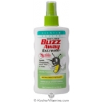 Quantum Health Buzz Away Extreme Natural Insect Repellent Spray Deet Free 8 OZ