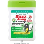Quantum Health Buzz Away Extreme Natural Insect Repellant Towelettes Deet Free 25 Towelettes
