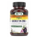 Deva Nutrition Vegan Quercetin 500 mg Zinc 25 mg & Elderberry + NOT Certified Kosher 90 Tabs
