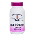 Dr. Christopher’s Kosher Red Raspberry Leaves 100 Capsules