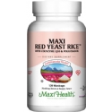 Maxi Health Kosher Maxi Red Yeast Rice with Coenzyme Q10 & Policosanol  120 MaxiCaps