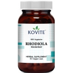 Kovite Kosher Standardized Rhodiola Rosea Root 250 mg  60 Vegetable Capsules 