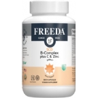 Freeda Kosher SCD B Complex With Vitamin C and Zinc 250 Veggie Caps