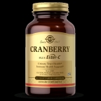 Solgar Cranberry Plus Ester-C Vegetarian Suitable not Certified Kosher 60 Vegetable Capsules