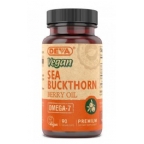 Deva Nutrition Sea Buckthorn Berry Oil Vegetarian Not Certified Kosher 90 Capsules