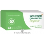 Seventh Generation Organic Cotton Tampons Super with Applicator 16 Count