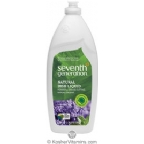 Seventh Generation Kosher Natural Dish Liquid Soap Lavender Floral & Mint 12 Pack 25 fl oz