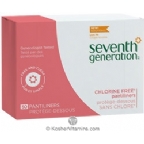 Seventh Generation Pantiliners Chlorine Free 50 Count