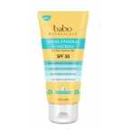 Babo Botanicals Kosher Sheer Mineral Sunscreen, Spf 50 3 fl oz