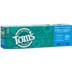 Toms Of Maine Kosher Simply White Toothpaste Clean Mint Pack Of 6 4.7 OZ 