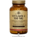 Solgar Kosher Vitamin C  500 mg  100 Vegetable Capsules
