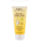 Babo Botanicals Kosher Soothing Diaper Cream Oatmilk & Calendula 3 OZ