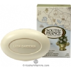 South of France French Milled Oval Bar Soap Lush Gardenia 6 OZ