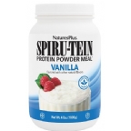 Nature`s Plus Spiru-Tein Shake Rice, Pea & Soy Protein Powder Vanilla 4 lbs