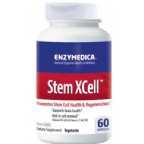 Enzymedica Stem Xcell Promotes Stem Cell Health & Regeneration Vegetarian Suitable Not Certified Kosher  60 Capsules