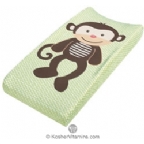 Summer Infant Plush Pals Changing Pad Cover Monkey 1 Each