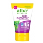Alba Botanica Very Emollient Sunscreen Broad Spectrum SPF 45 Childrens 4 OZ