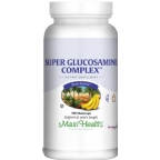 Maxi Health Kosher Super Glucosamine Complex with MSM & Bromelain 180 Vegetable Capsules