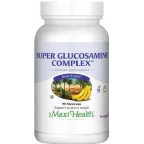 Maxi Health Kosher Super Glucosamine Complex with MSM & Bromelain 90 Vegetable Capsules