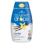 SweetLeaf Kosher Sweet Drops Flavored Liquid Stevia Sweetener - Vanilla 1.7 fl OZ