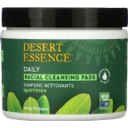 Desert Essence Tea Tree Oil Facial Value Size Cleansing Pads 100 Cleansing Pads