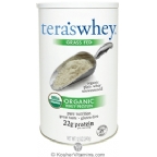 Tera’s Whey Kosher Organic Grass Fed Protein Dairy - Powder Plain 12 OZ