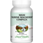 Maxi Health Kosher Maxi Taurine Magnesium Complex 100 Tablets