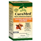 Terry Naturally Vitamins Kosher CuraMed 500 mg - Enhanced Absorption BCM-95 Curcumin 60 Vegetarian Capsules