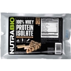 NutraBio Kosher 100% Whey Protein Isolate Chocolate Peanut Butter Bliss Dairy - To-Go-Pack 1 OZ