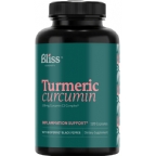 Bliss Serenity Kosher Turmeric 500 mg Curcumin C3 Complex 120 Capsules